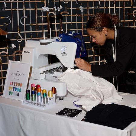 Live Embroidery London