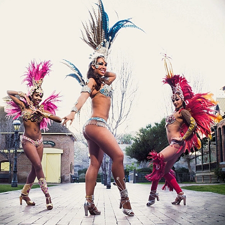 Danseurs de Samba brésiliens