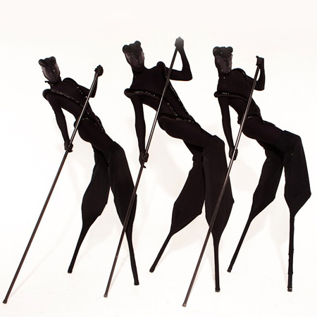 Silhouettes On Stilts