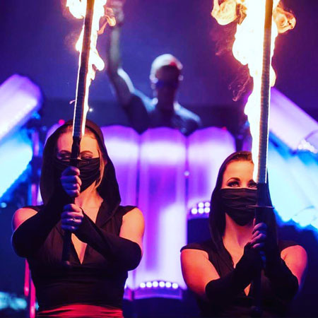 Samurai Fire Performers