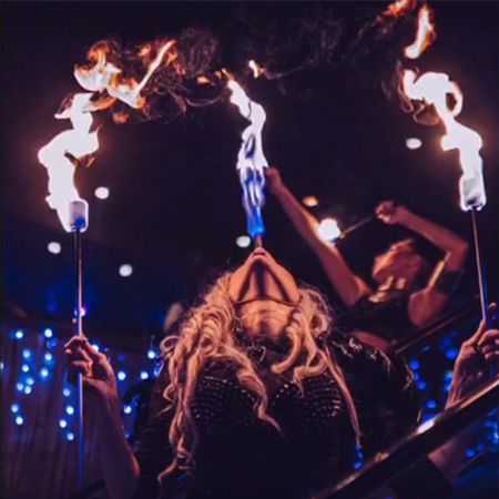 London Fire Dancer