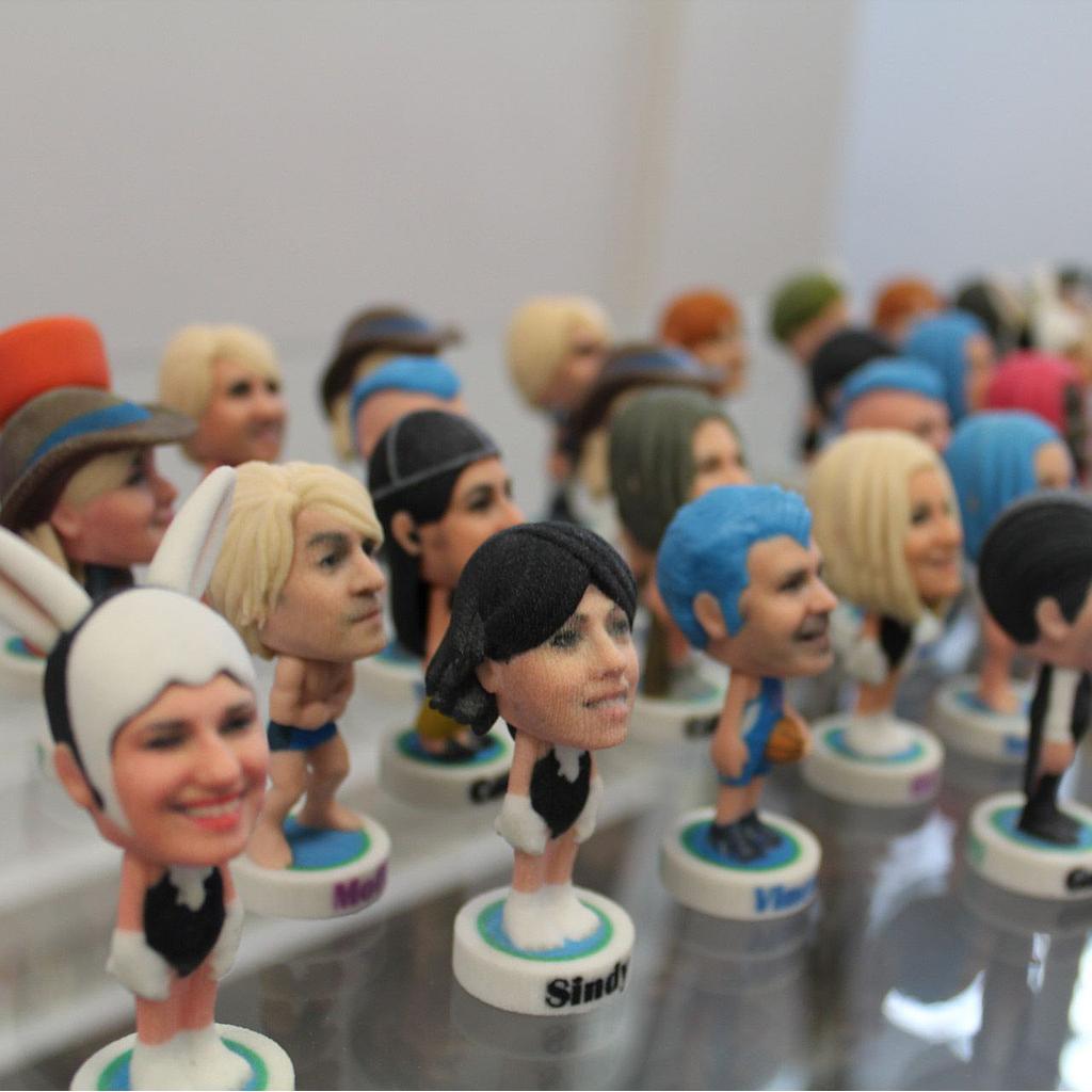 Modèles d'avatar personnalisés imprimés en 3D