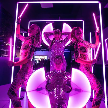 Czech Female LED Performers