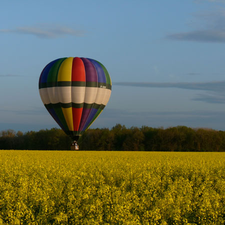 Hot Air Balloon Ride France