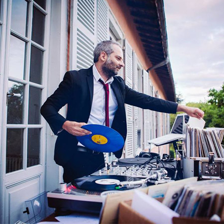 French Vinyl DJ