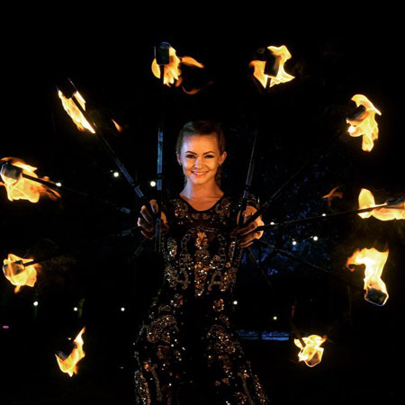 Luxury Fire Performers UK