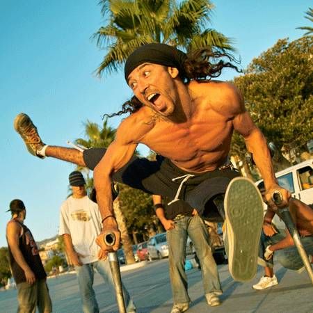 Breakdance on Crutches
