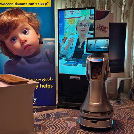 Interactive Walkabout Robot UAE