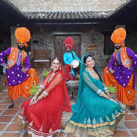 Danseurs de Bhangra Madrid