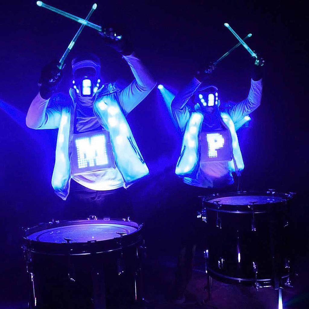 Banda de Tambores LED LA