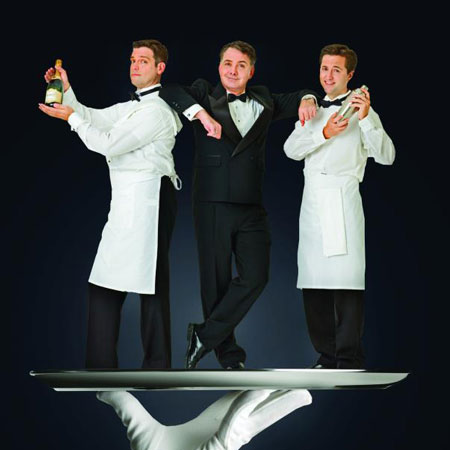 Singing Waiters: Three Waiters