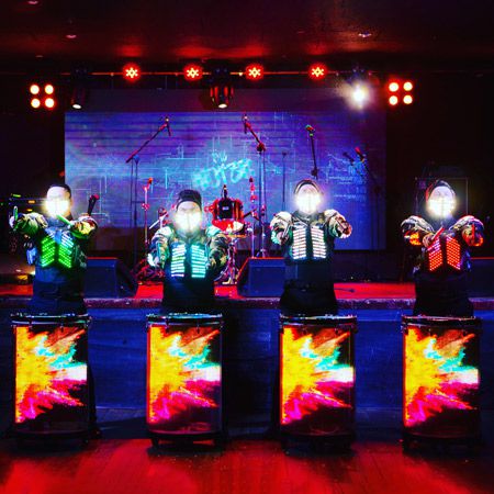 LED Drum Stage Show