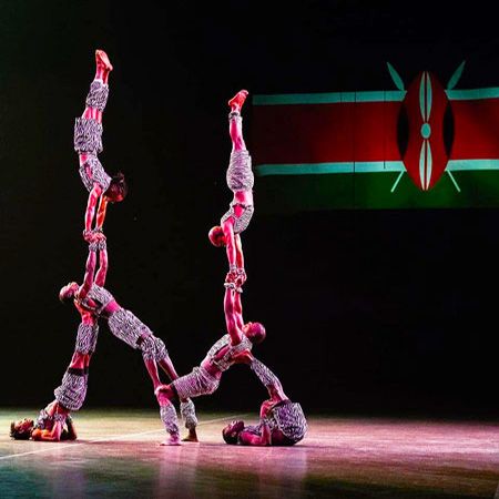 Acrobates africains de Nairobi