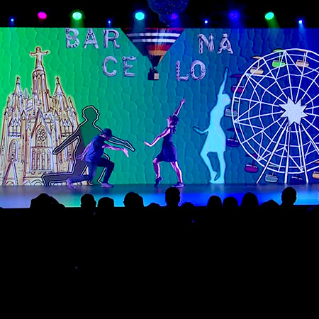 Barcelona Spectacle de Mapping Vidéo