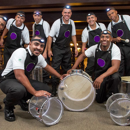 Banda de Samba de 8 Piezas