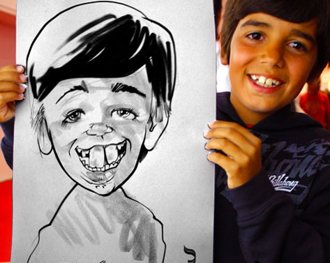 Hire Live Caricaturist Portugal - Live Event Caricatures | Portugal