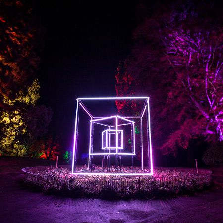 Installations d'art lumineux