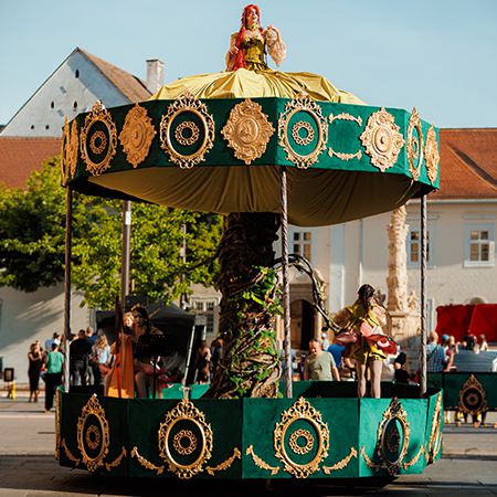 Lebendiges Karussell