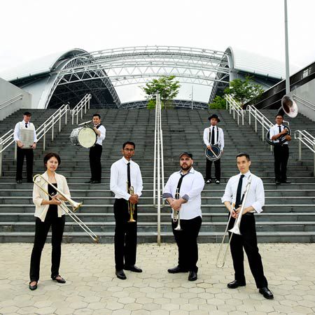 Banda de Nueva Orleans en Singapur