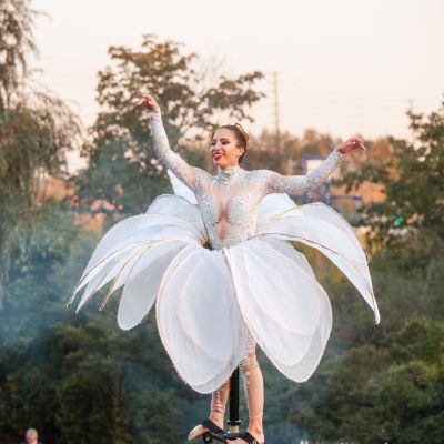 Floral Sway Pole Performers