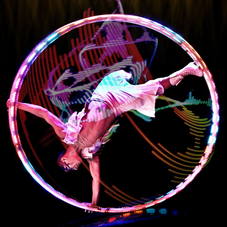 Male Cyr Wheel Act Mexico