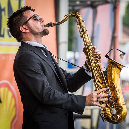 Sax Player New Orleans