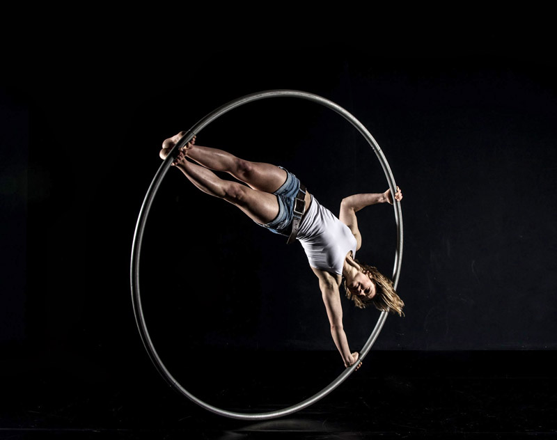 Hire Cyr Wheel Artist – Book Circus Act | Scarlett Entertainment