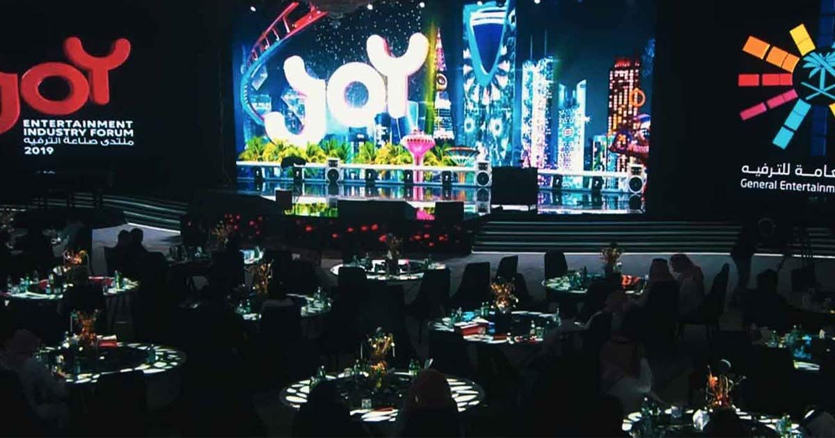 Custom Entertainment For Joy Forum Saudi Arabia | Scarlett Entertainment