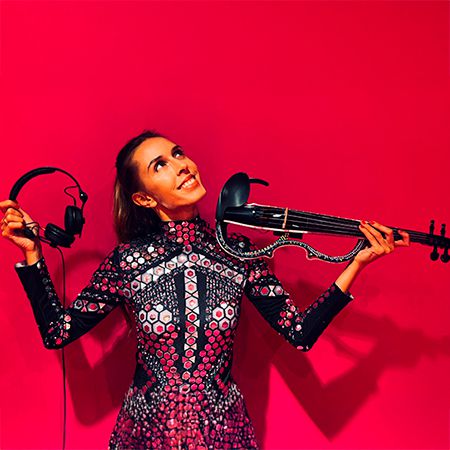 LED Violinist & DJ Malaga