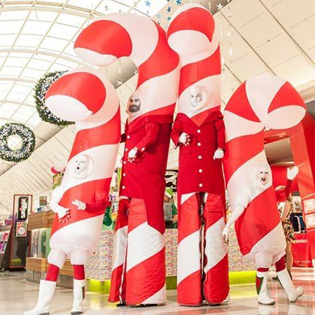 Giant Walkabout Candy Canes