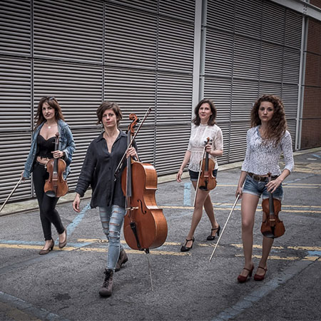 Cuarteto de cuerdas femenino Italia