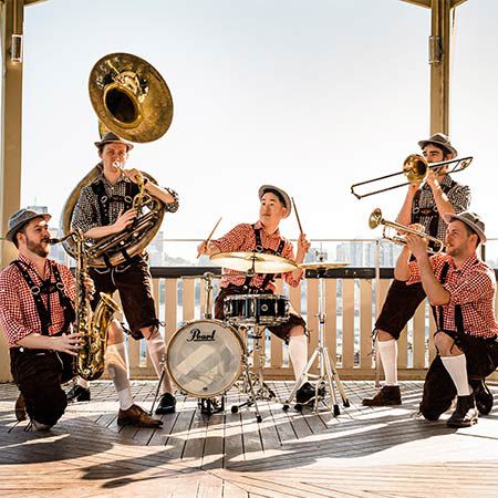 Oompah Band in Australia