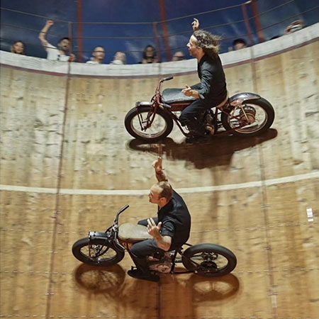 Motorcycle Wall of Death