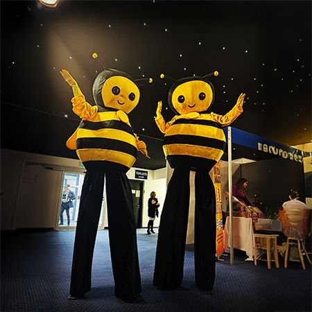 Simpáticos Zancudos Abeja