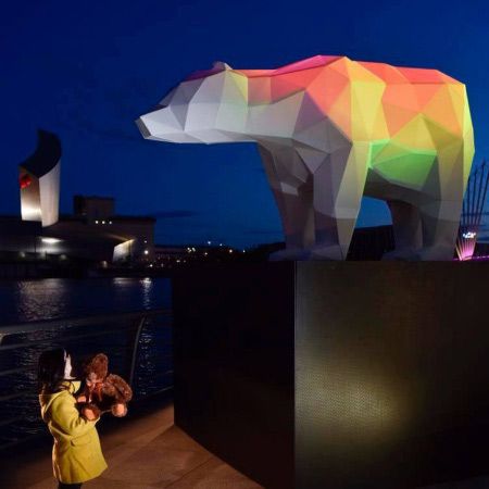 Animal Projection Sculptures