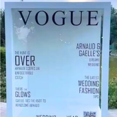 3D Magazine Photo Prop