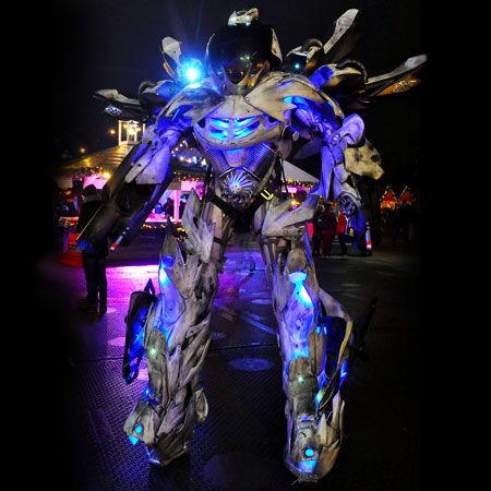 11ft LED Robot