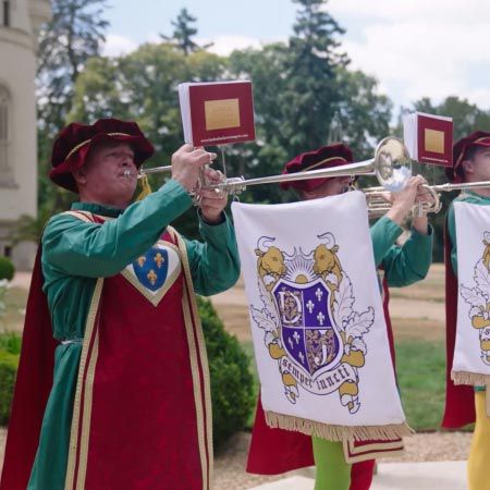 Medieval Fanfare Trumpeters