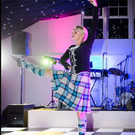 Traditional Highland Dancer