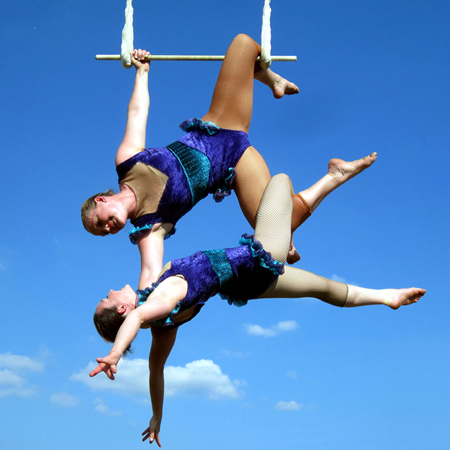 National Centre for Circus Arts on X: Fancy Static Trapeze