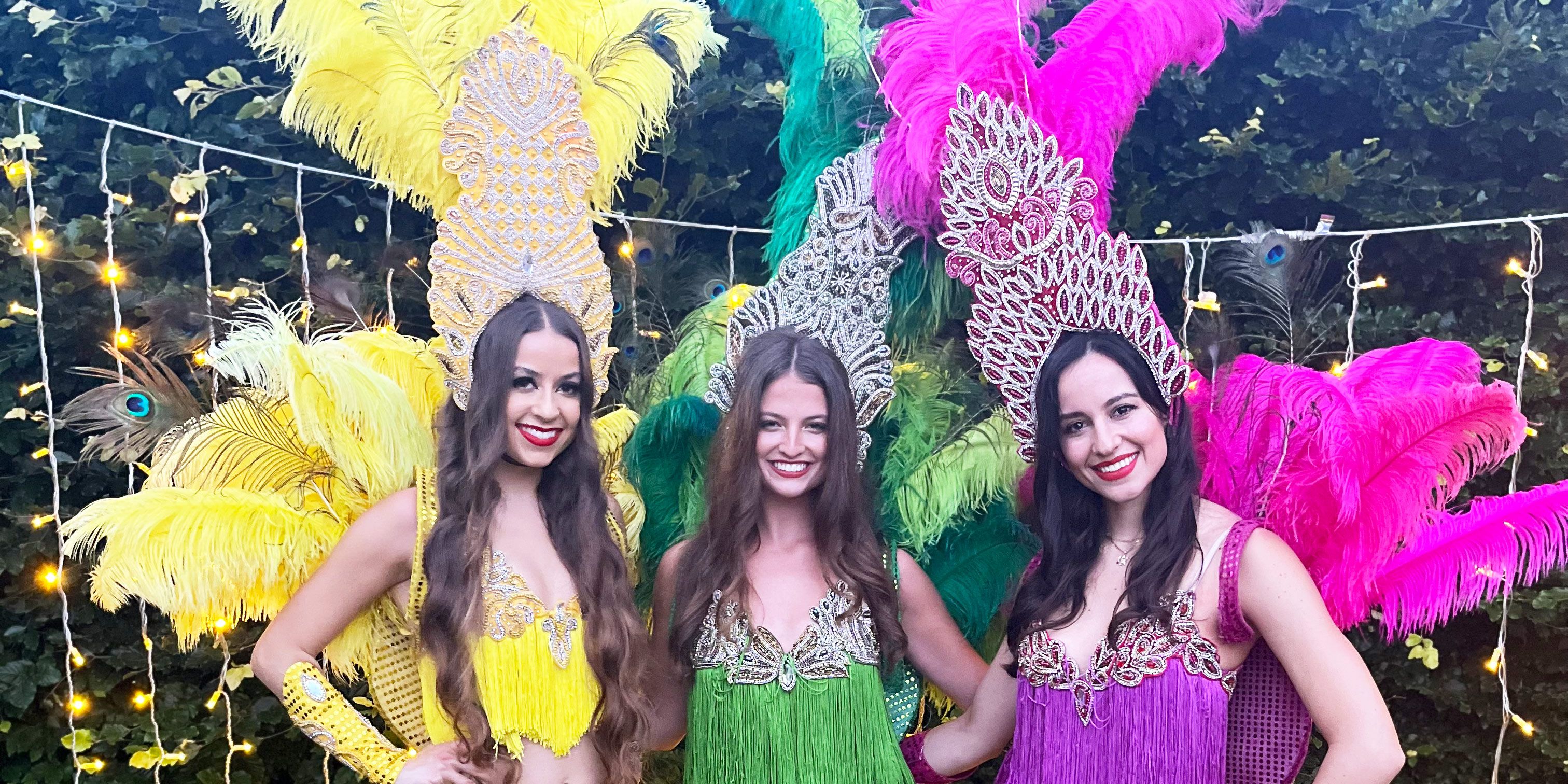 Sensational Samba Dancers Mesmerise Guests at 40th Birthday Bash