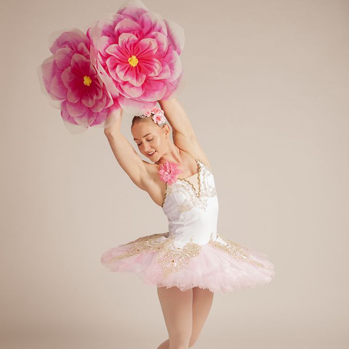 Spring Flower Ballerinas