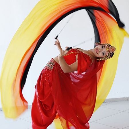 Poi Dancers Kazakhstan