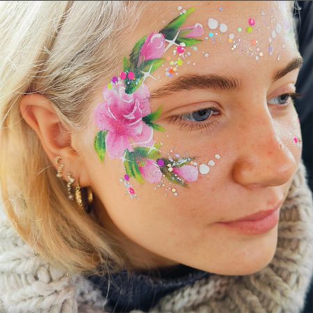 Glitzerbar Gesichtsbemalung