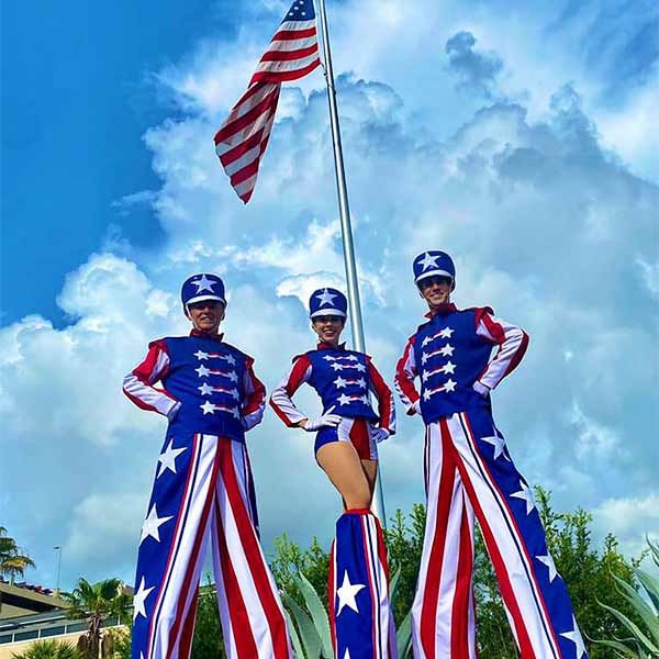 Themed Stilt Walkers Florida