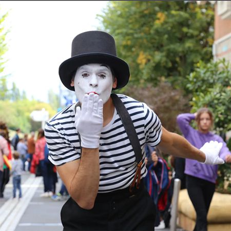 French Mime Artist