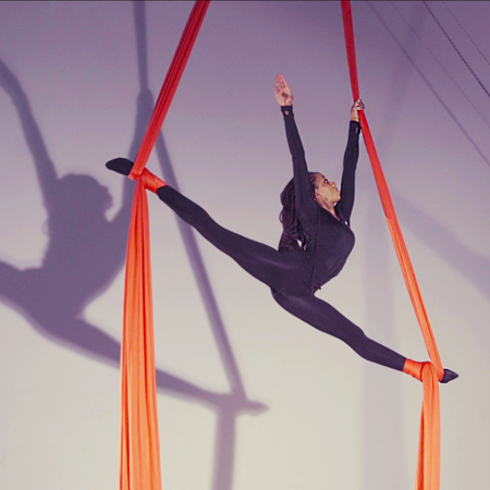 Aerial Silks Acrobat