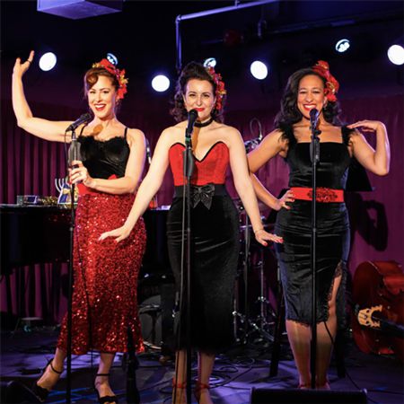 Vintage Singing Trio Harmony