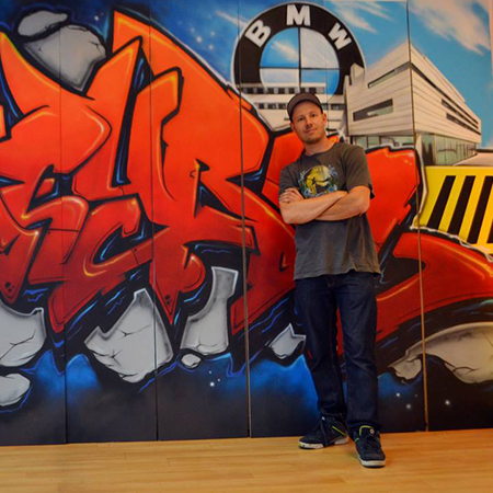 Artiste de graffiti suisse