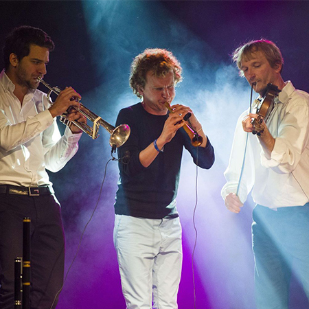 Traditionelles polnisches Musiktrio